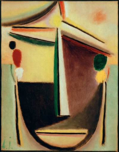 Abstrakti pää tekijältä Alexej von Jawlensky