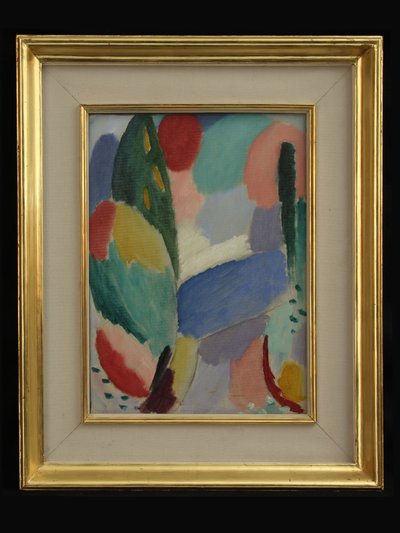 Blue Street, 1916 tekijältä Alexej von Jawlensky