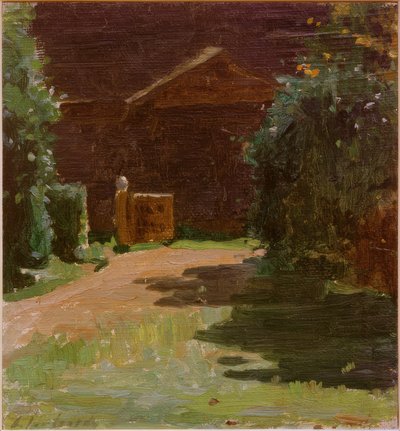Sisäänkäynti Ansbakin linnaan tekijältä Alexej von Jawlensky