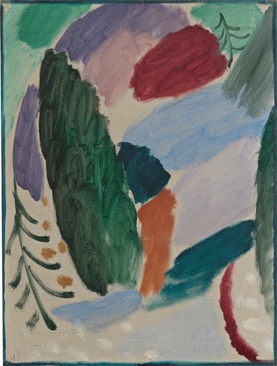Pakkaspäivä, 1915 tekijältä Alexej von Jawlensky