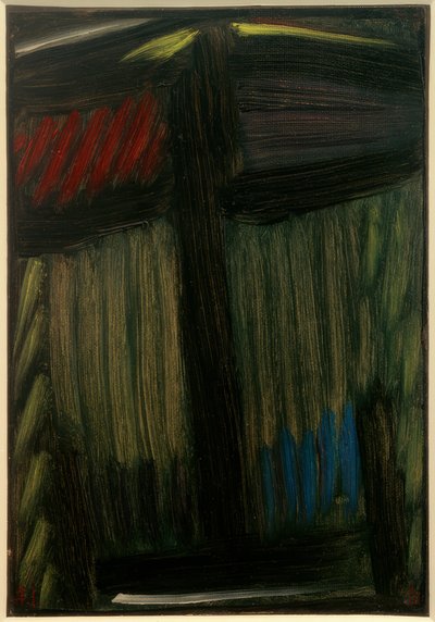 Große-meditaatio: Die Winternacht tekijältä Alexej von Jawlensky