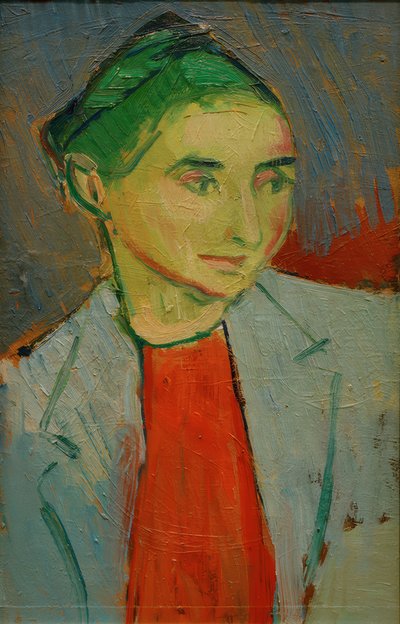 Latvian tyttö tekijältä Alexej von Jawlensky