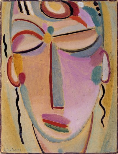 Mystinen pää: Meditaatio tekijältä Alexej von Jawlensky
