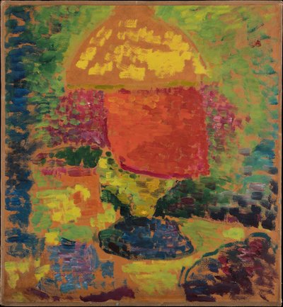 Stillleben mit Petroleumlampe tekijältä Alexej von Jawlensky