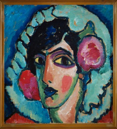 Espanjalainen (öljy kankaalle) tekijältä Alexej von Jawlensky