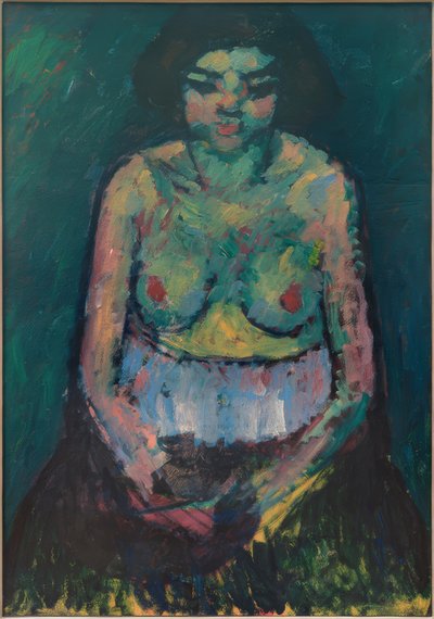 Nainen puolialastona tekijältä Alexej von Jawlensky