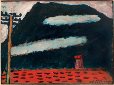 Zwei weiße Wolken tekijältä Alexej von Jawlensky