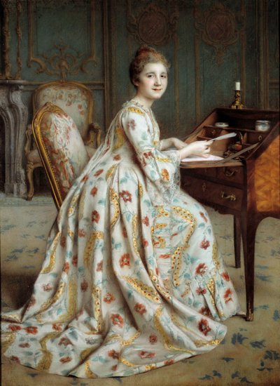 Markiisi Dubois Mouchetin muotokuva Alexis Axiletten (1860-1931) maalaus 1800-luvun Angers, Kuvataidemuseo tekijältä Alexis Axilette