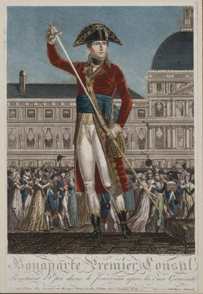 Napoleon Bonaparte ensimmäisenä konsulina tekijältä Alexis Chataignier