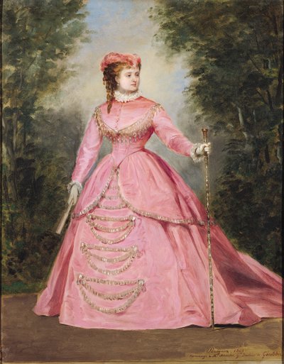 Hortense Schneider (1838-1920) 1868 tekijältä Alexis Joseph Perignon