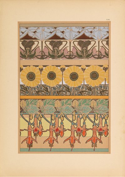 Koristeasiakirjat, 1902. tekijältä Alfons Marie Mucha