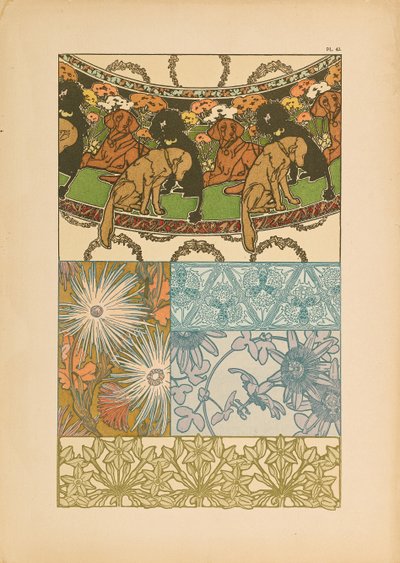Koristeasiakirjat, 1902. tekijältä Alfons Marie Mucha