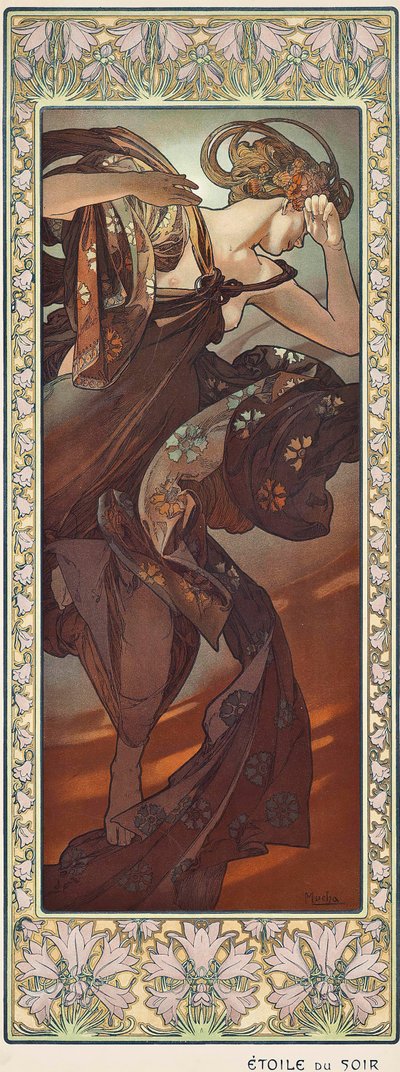 Iltatähti Iltatähti, 1902. tekijältä Alfons Marie Mucha