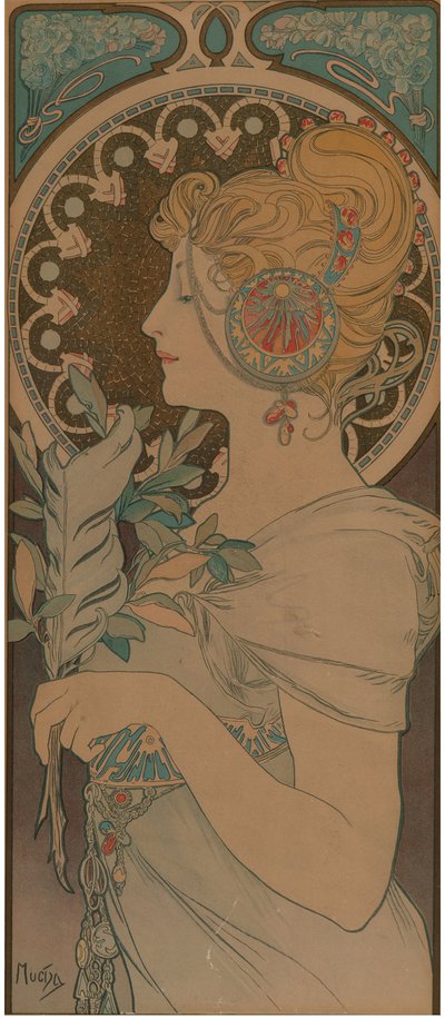 Sulka, 1899. tekijältä Alfons Marie Mucha