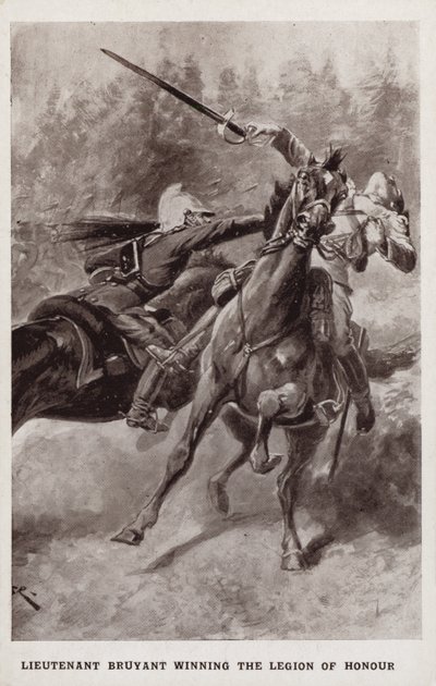 Luutnantti Bruyant saa Legion d