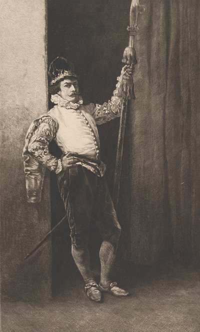 Halbardier, 1895. tekijältä Alfred Boilot