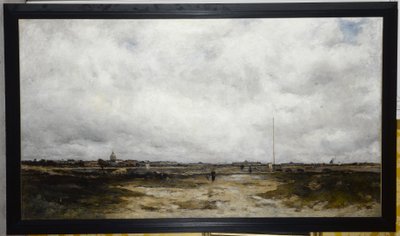 Champ-de-Mars, vuoden 1878 näyttelyn jälkeen, noin 1882 (öljy kankaalle) tekijältä Alfred Casile