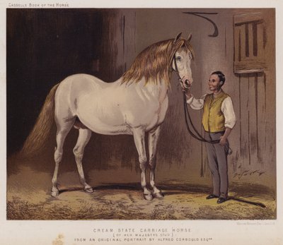 Cream State Carriage Horse, Her Majesty