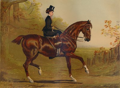 Menossa kanteen - muotokuva, c1879. tekijältä Alfred Chantrey Corbould