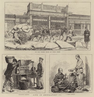 Elämä Kiinassa, osa VI tekijältä Alfred Chantrey Corbould