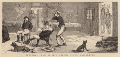 Luonnoksia British Columbiasta, meidän Haircutteristamme tekijältä Alfred Chantrey Corbould