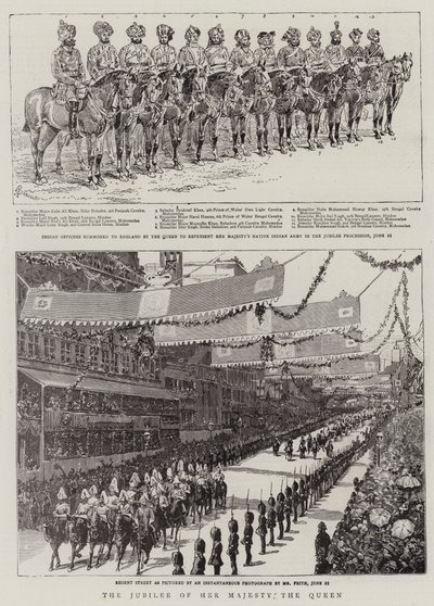 Hänen Majesteettinsa Kuningattaren juhlapäivä tekijältä Alfred Chantrey Corbould
