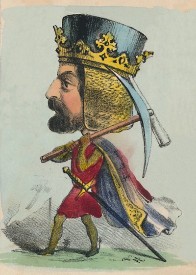Richard I, 1856 tekijältä Alfred Crowquill