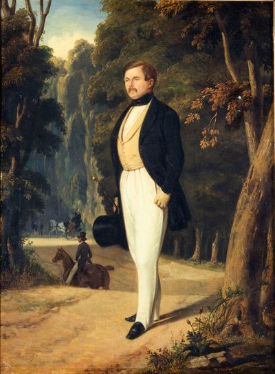 Augustin Grisierin muotokuva 1791-1865 n. 1840. tekijältä Alfred De Dreux