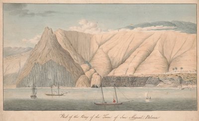 Osa San Miguelin kaupungin lahtea, La Palma tekijältä Alfred Diston