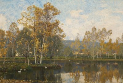 Uninen Somme-joki tekijältä Alfred East