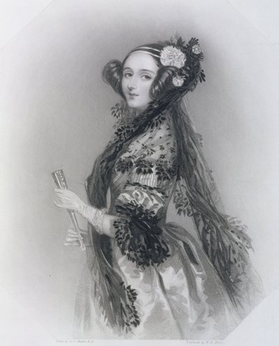Augusta Ada King, Lovelacen kreivitär (1815-52), 1852. tekijältä Alfred Edward Chalon