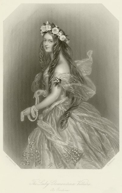 Lady Clementina Villiers tekijältä Alfred Edward Chalon