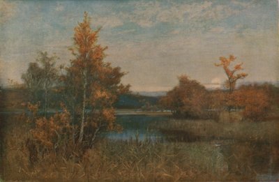 Syksyn jälkihehku, 1886, n. 1930. tekijältä Alfred East