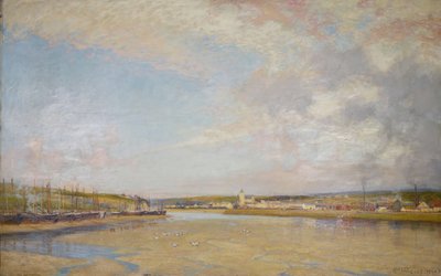 Hayle Lelantista, Cornwallista, 1892. tekijältä Alfred Edward East