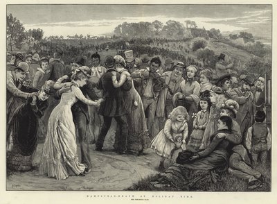 Hampstead Heath loma-aikaan tekijältä Alfred Edward Emslie