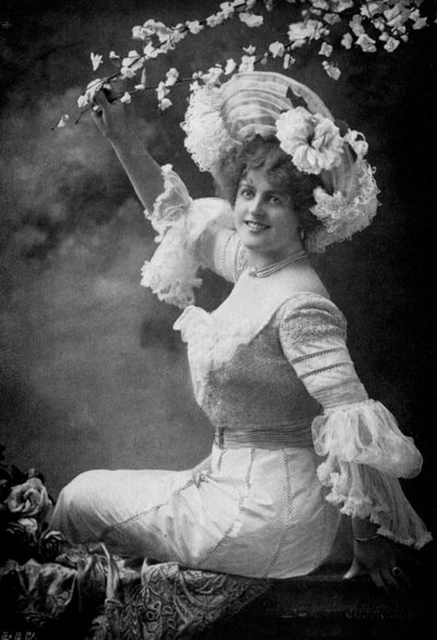 Marie Studholme 1875-1930, englantilainen teatterinäyttelijä, 1902-1903. tekijältä Alfred Ellis and Walery