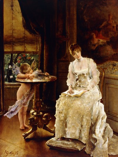 Rakkauden lähetti tekijältä Alfred Emile Stevens