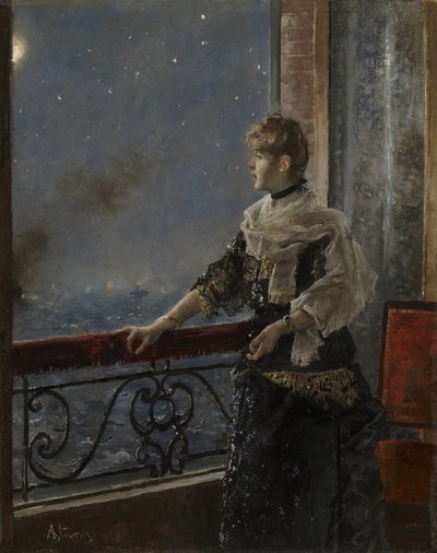 Kuutamo tekijältä Alfred Emile Stevens