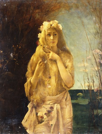 Ophelia, tekijältä Alfred Emile Stevens
