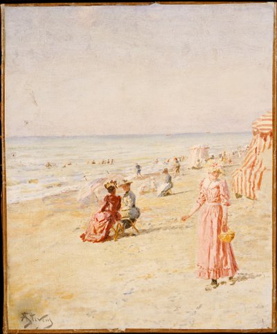 Ranta, Ostende tekijältä Alfred Emile Stevens