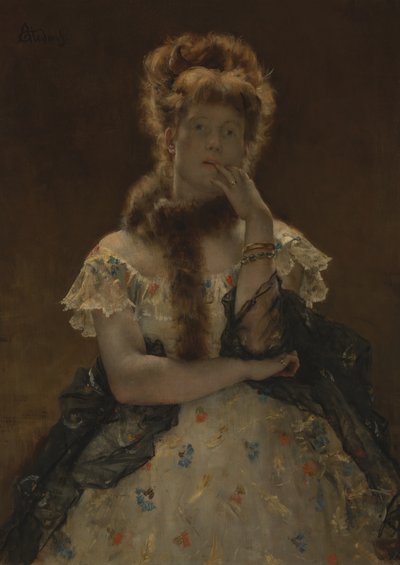 Pariisin sfinksi tekijältä Alfred Emile Stevens