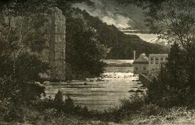 "Passaic Below the Falls", 1874. tekijältä Alfred Harral