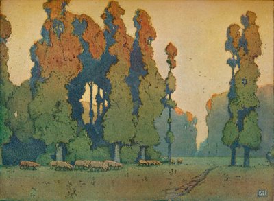 The Glade, 1910 tekijältä Alfred Hartley