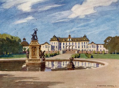 Drottningholmin palatsi, Tukholma tekijältä Alfred Heaton Cooper