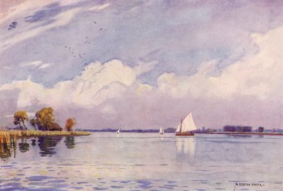 Hickling Broad, Norfolk tekijältä Alfred Heaton Cooper