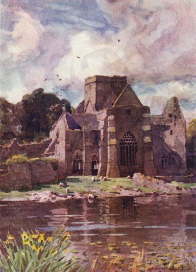Holy Cross Abbey, Thurles, Tipperaryn kreivikunta tekijältä Alfred Heaton Cooper