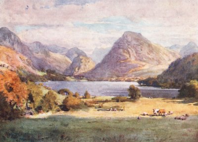Lake District: Loweswater (värilitro) tekijältä Alfred Heaton Cooper