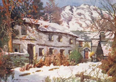 Lake District: Coniston (värilitro). tekijältä Alfred Heaton Cooper