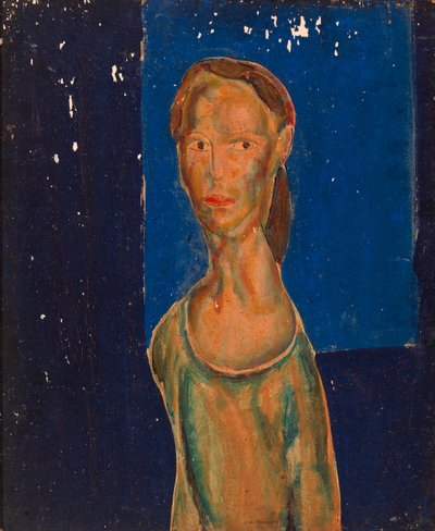 Naisen muotokuva, 1920-1925. tekijältä Alfred Henry Maurer