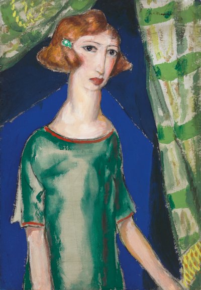 Nuori nainen, n. 1920-25 tekijältä Alfred Henry Maurer